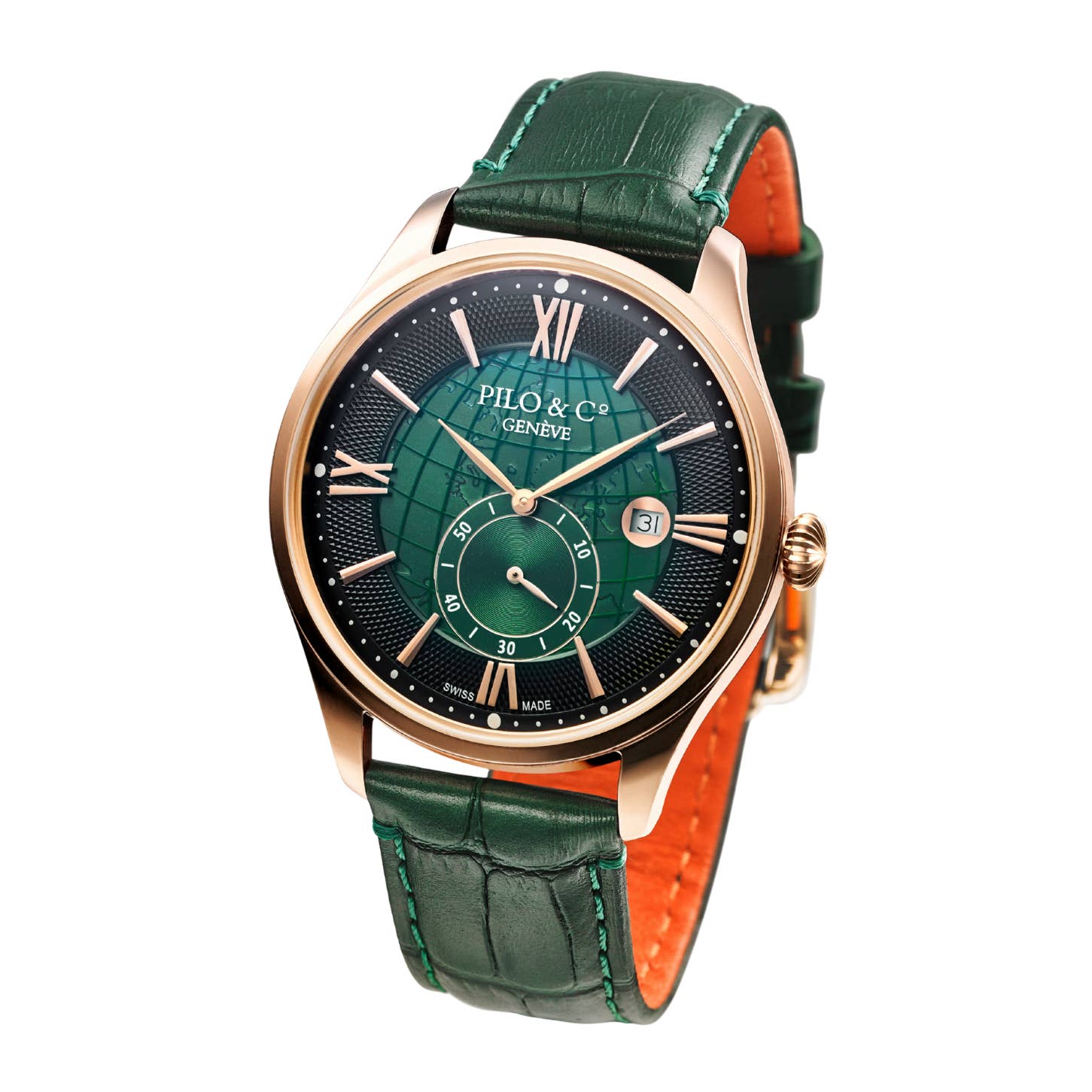 Pilo & Co Genève P0354HQS – vue trois-quarts