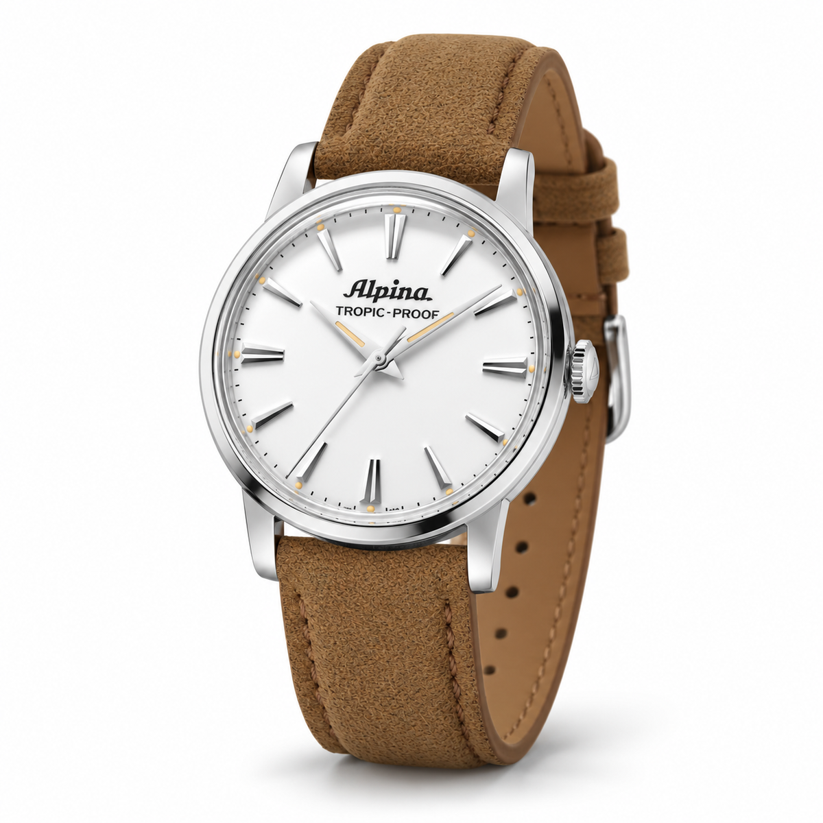 Alpina Heritage Tropic-Proof Handwinding AL-480S2H6 — vue de trois quarts