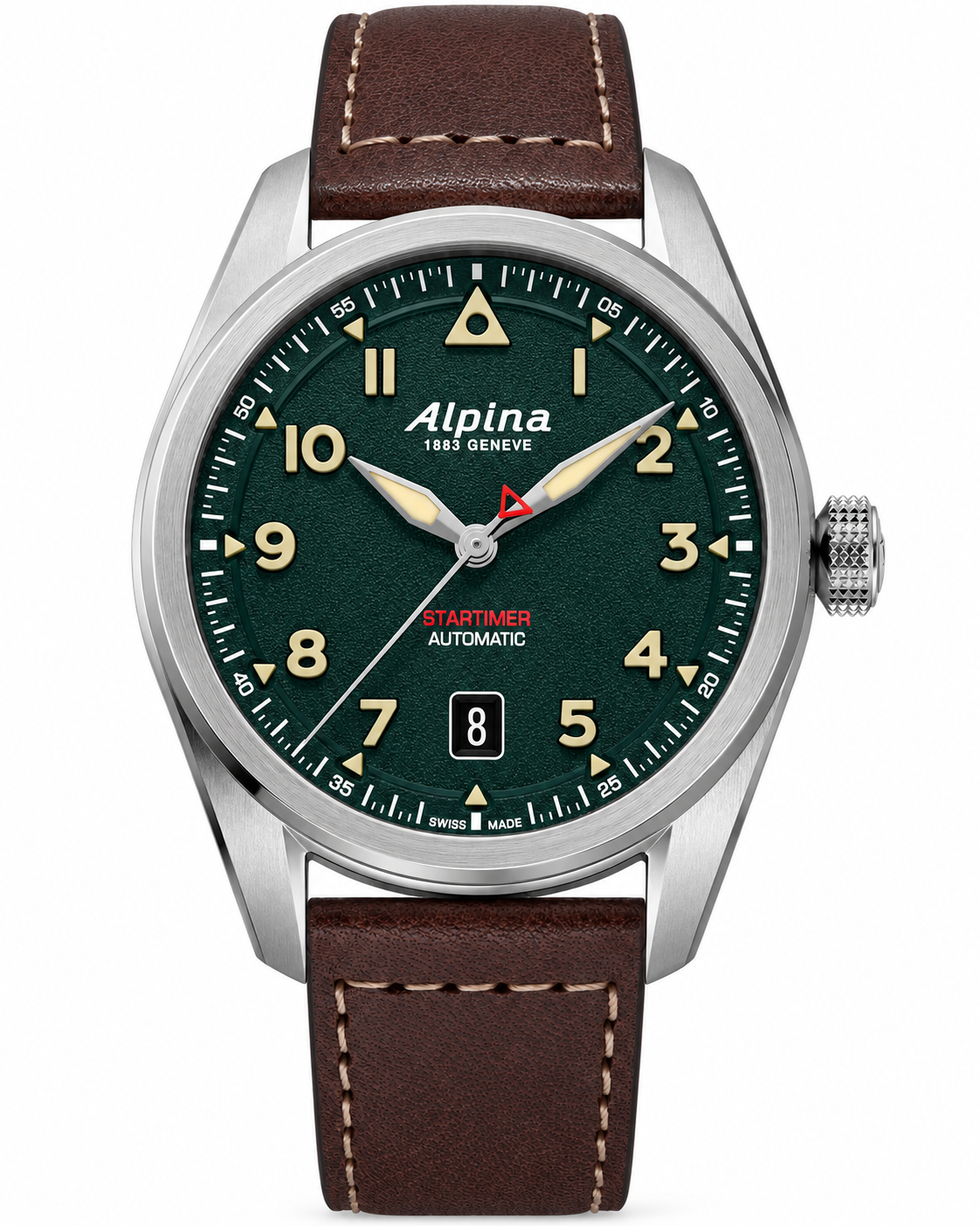 Alpina Startimer Pilot Automatic AL-525KW4S36 — vue de face