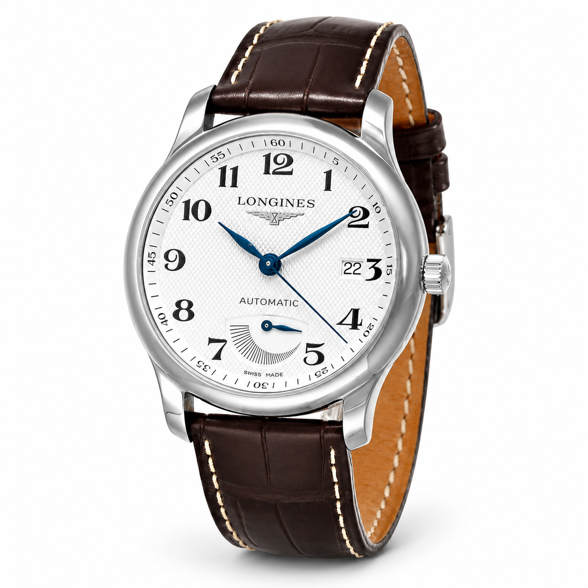 Longines Master Collection L2.708.4.78.3 — vue trois quarts