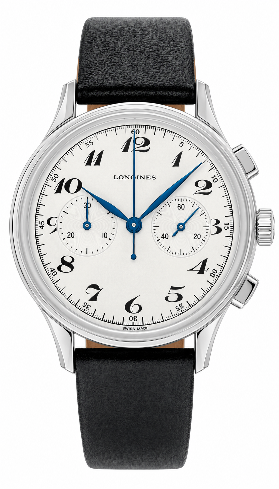 Longines Heritage Classic Chronograph 1946 L2.827.4.73.0 — vue de face