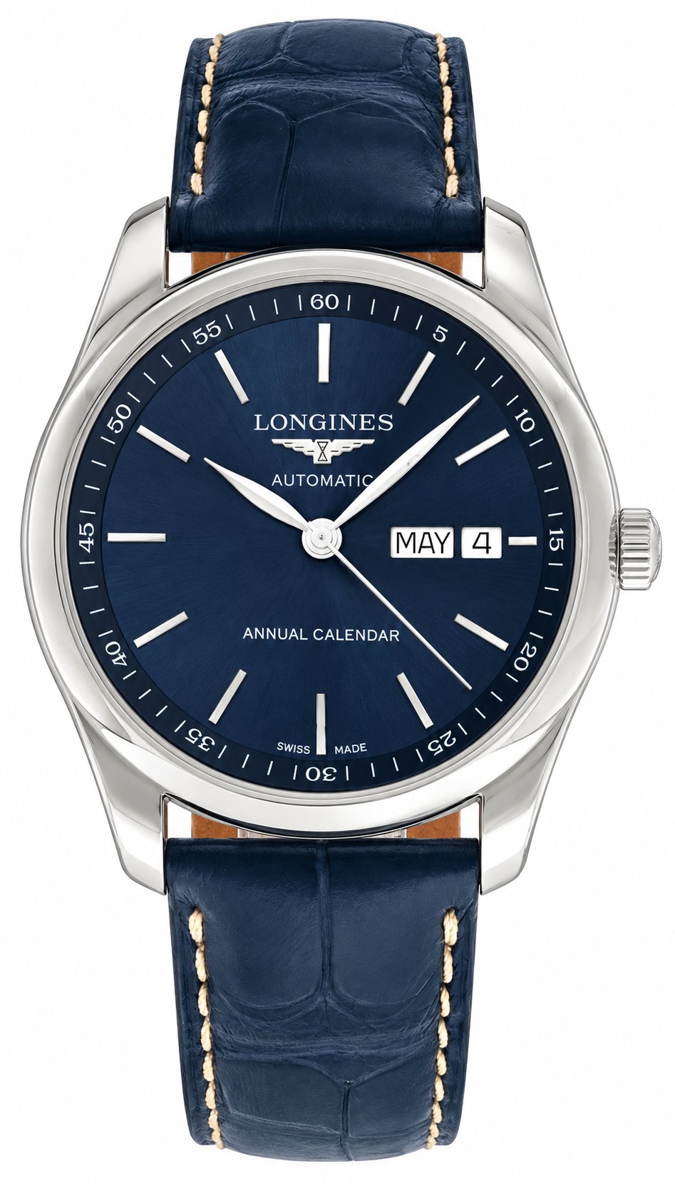 Longines Master Collection Annual Calendar L2.910.4.92.0 — vue de face
