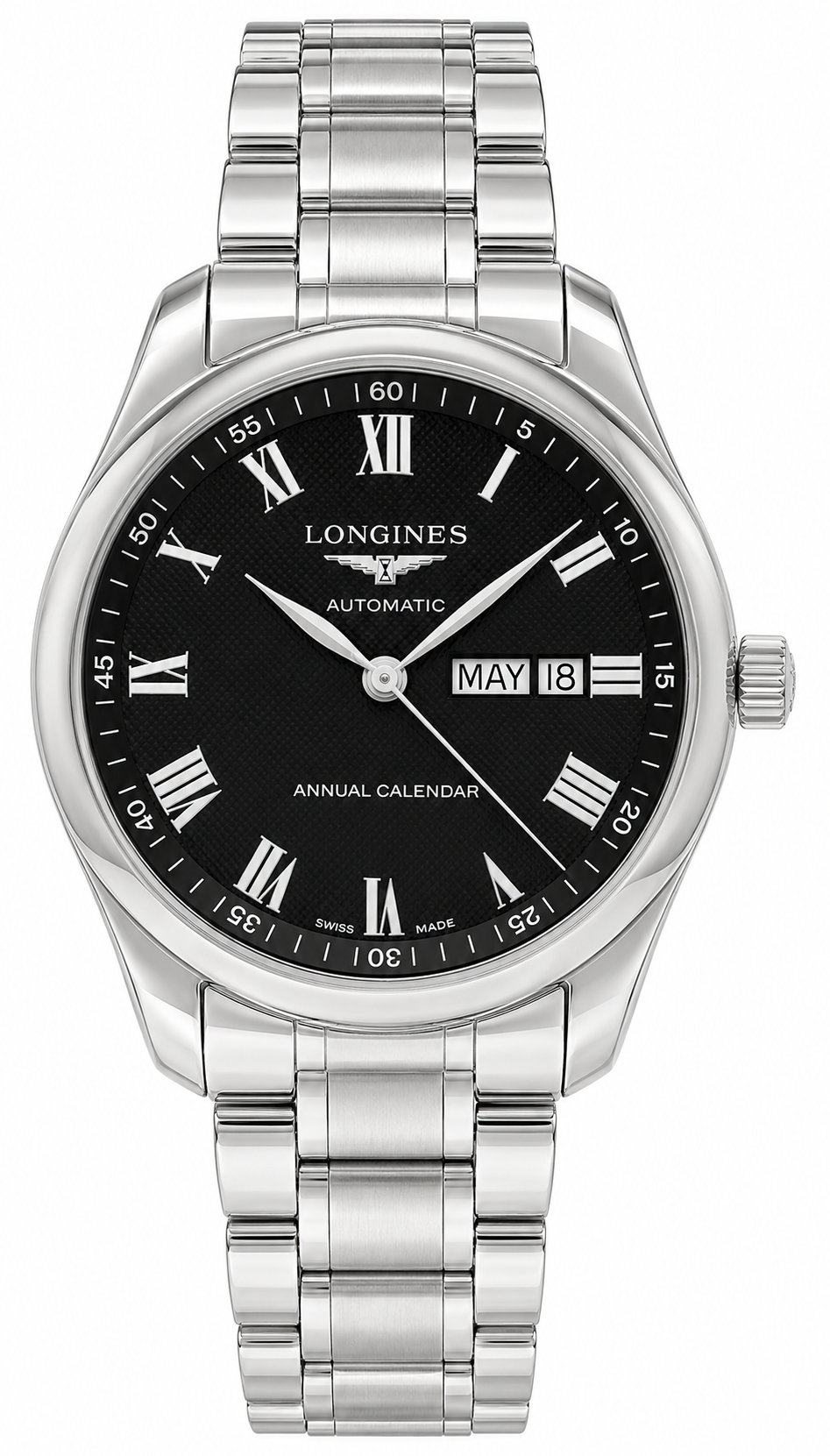 Longines Master Collection Annual Calendar L2.920.4.51.6 — vue de face