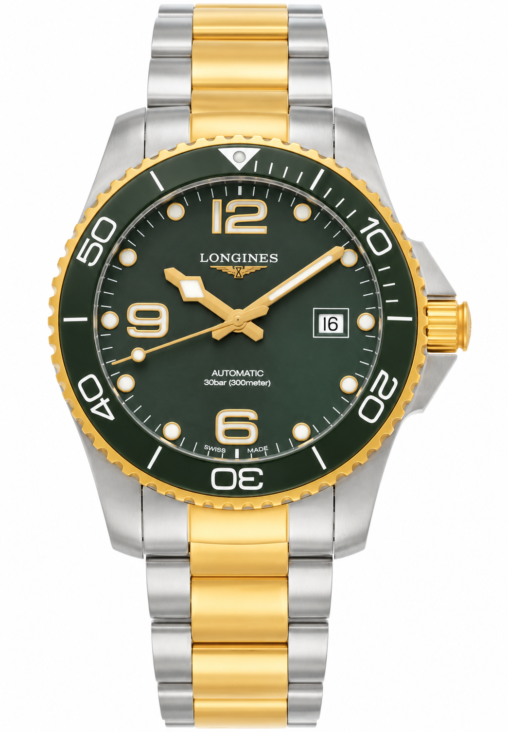 Longines HydroConquest L3.781.3.06.7 — vue de face