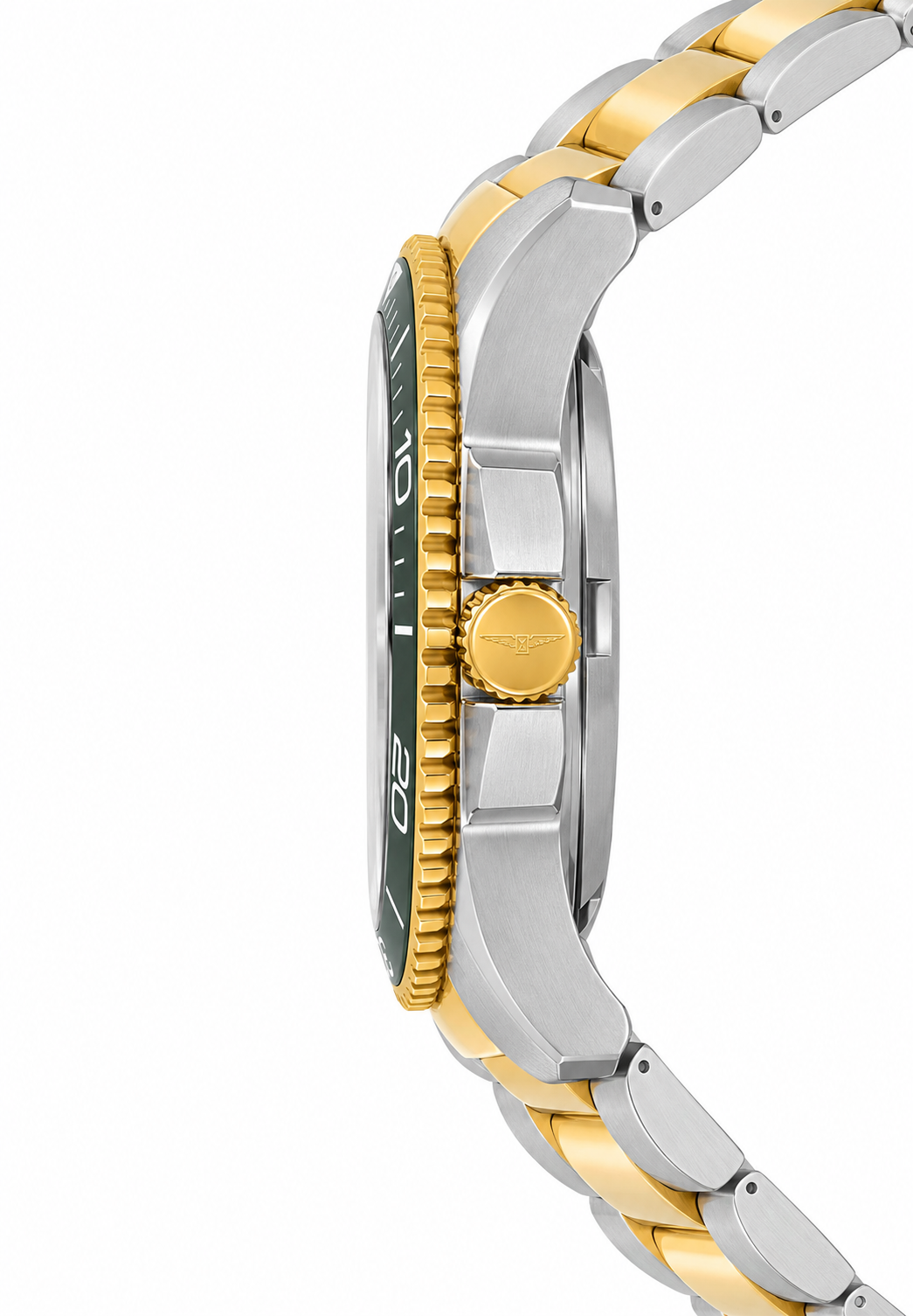 Longines HydroConquest L3.781.3.06.7 — vue de profil
