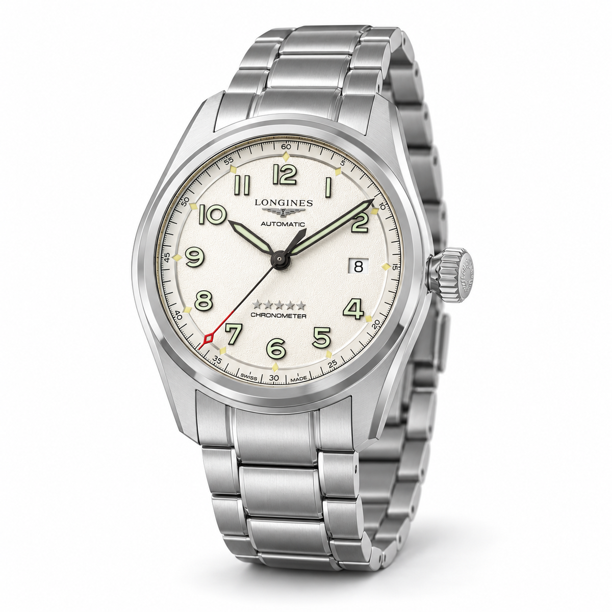 Longines Spirit Prestige Edition L3.810.4.73.9 — vue trois quarts