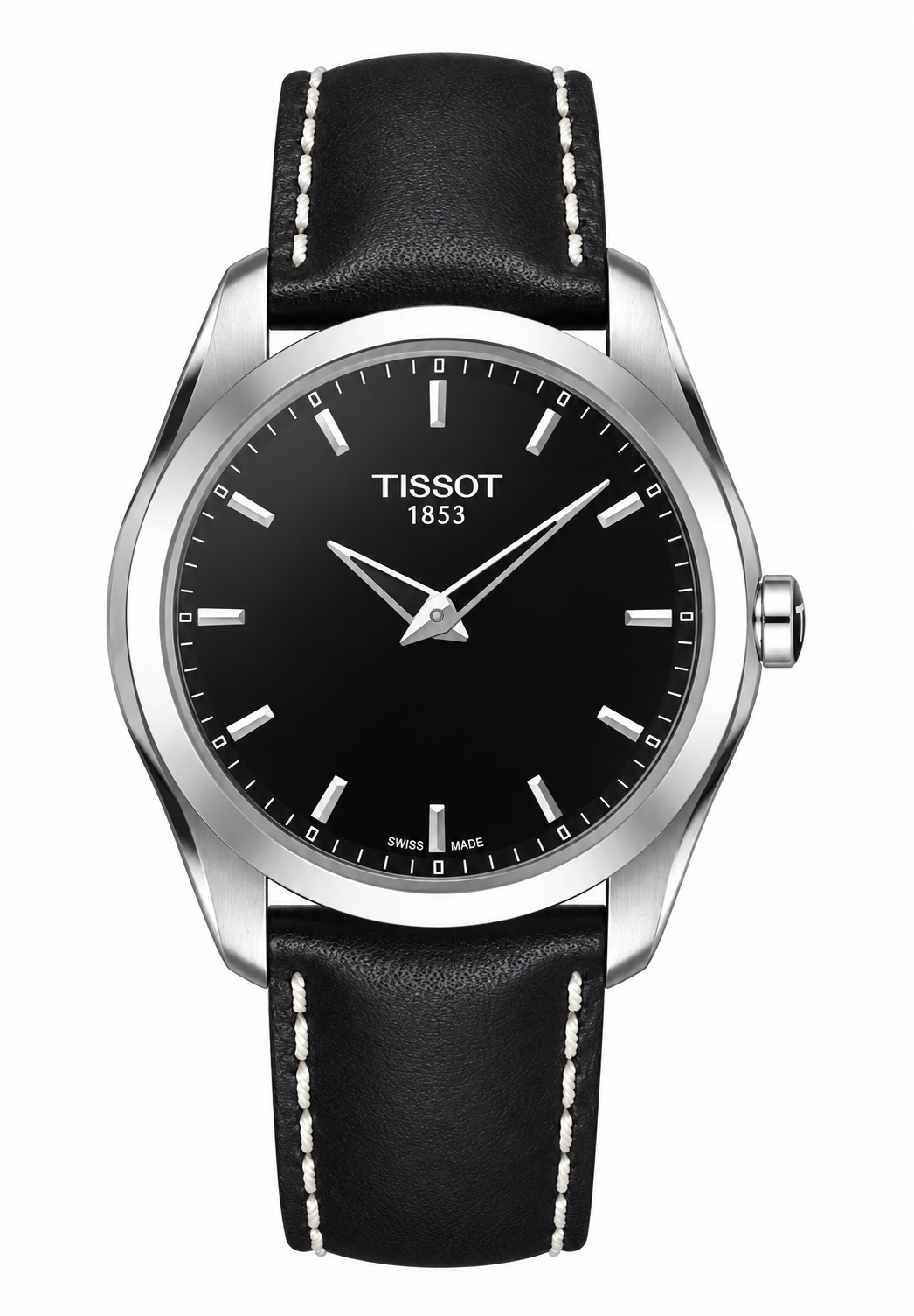Tissot Couturier Quartz Secret Date T035.446.16.051.02 — vue de face