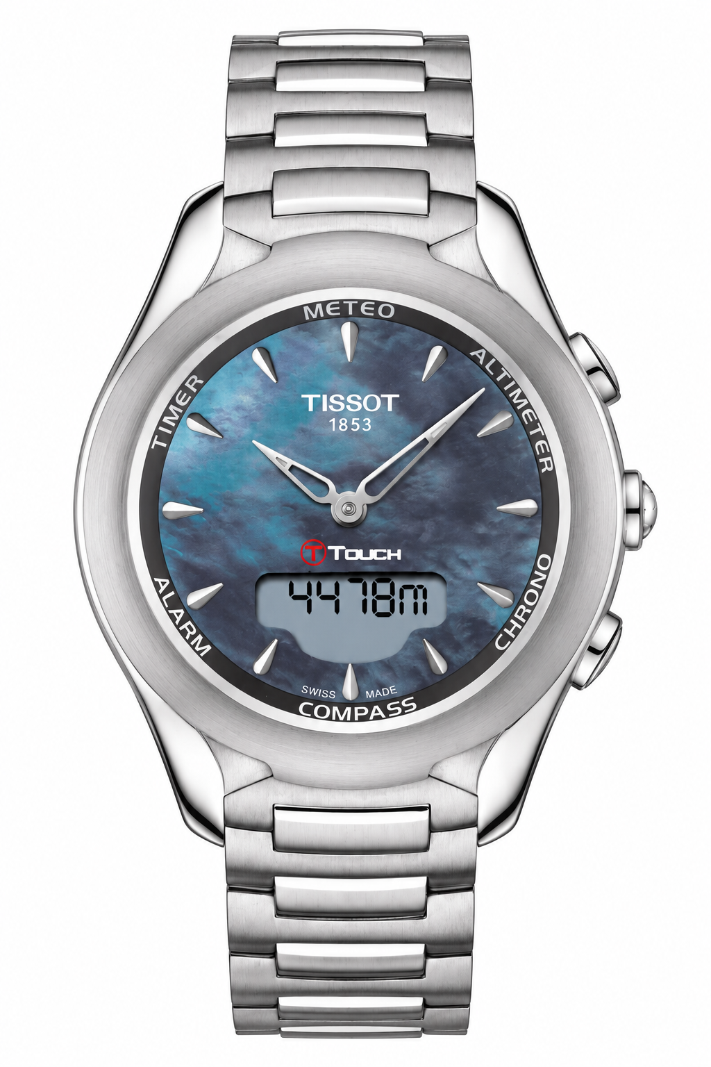 Tissot T-Touch Lady Solar T075.220.11.101.01 — vue de face