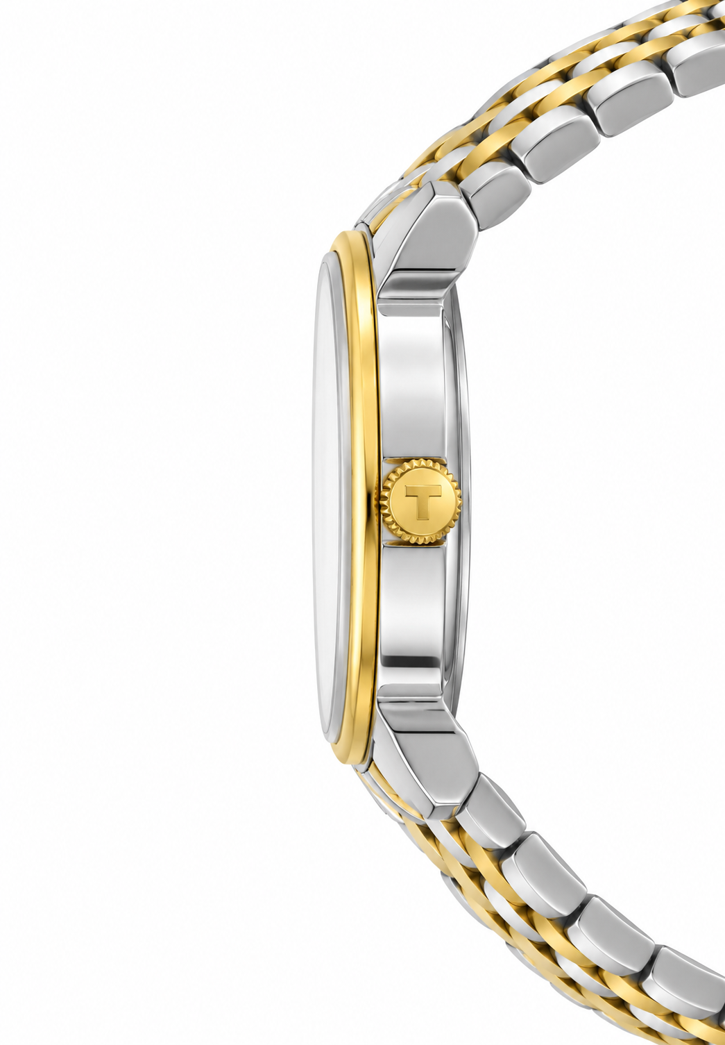Tissot Bridgeport T097.410.22.038.00 — vue de profil