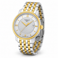 Tissot Bridgeport T097.410.22.038.00 — vue trois quarts