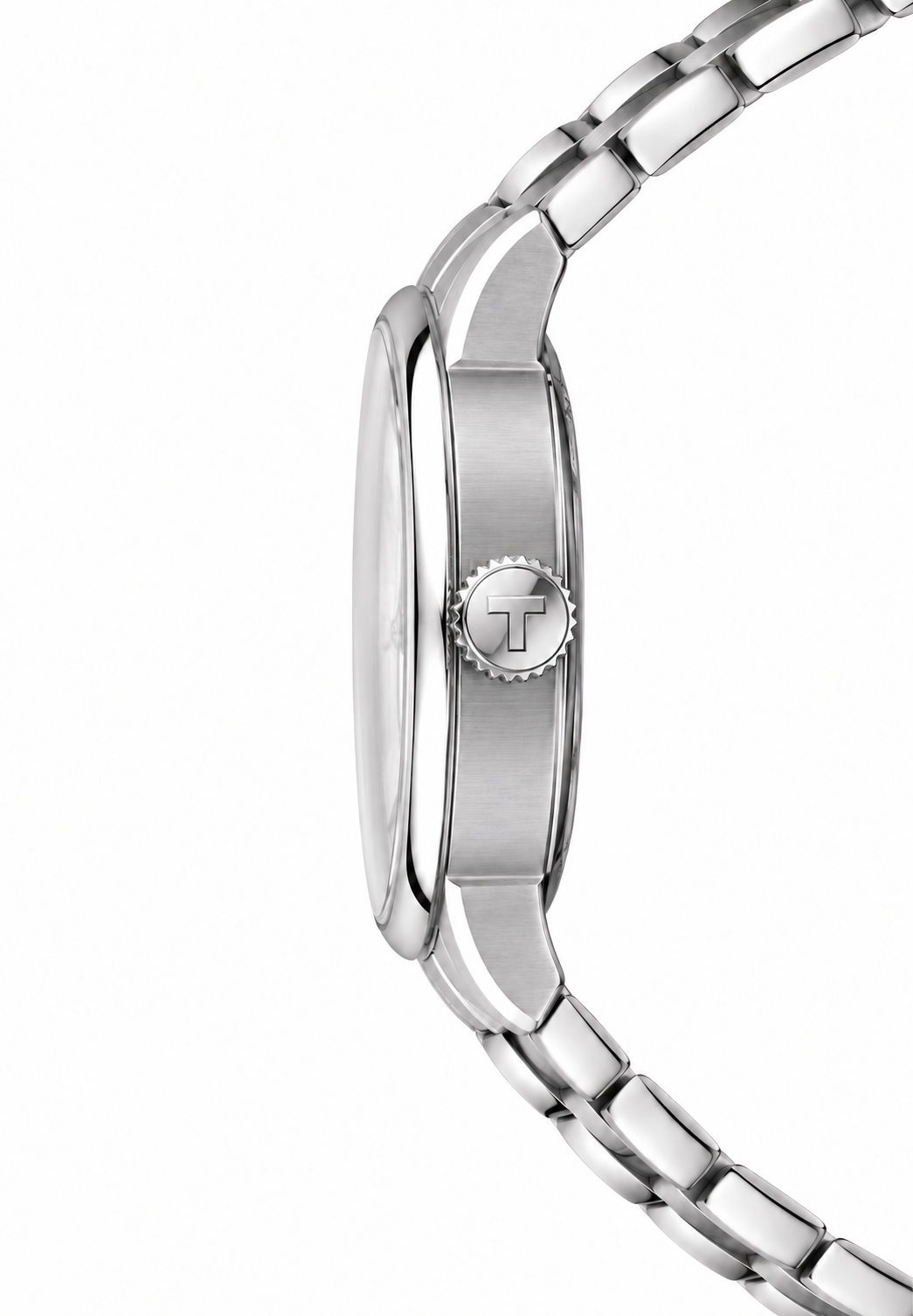 Tissot Chemin des Tourelles Powermatic 80 Lady T099.207.11.118.00 — vue de profil
