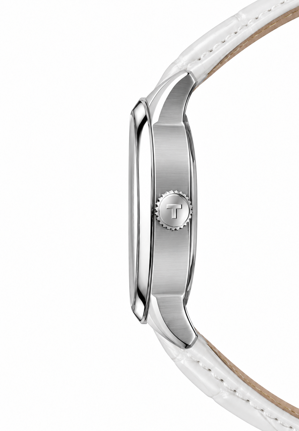 Tissot Chemin des Tourelles Powermatic 80 Lady T099.207.16.116.00 — vue de profil