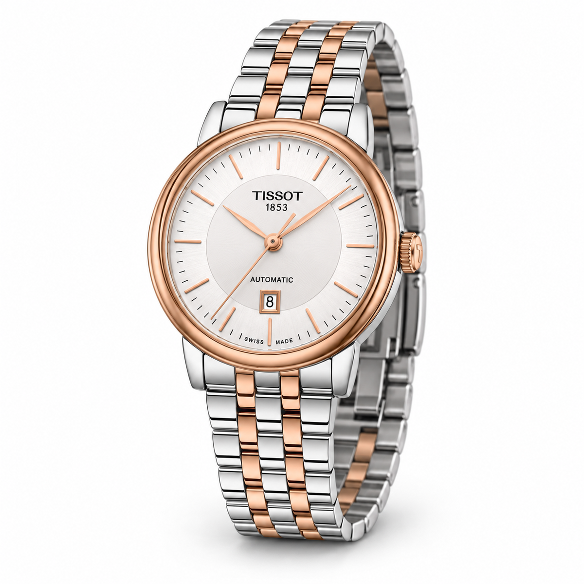 Tissot Carson Premium Automatic T122.207.22.031.01 — vue trois quarts
