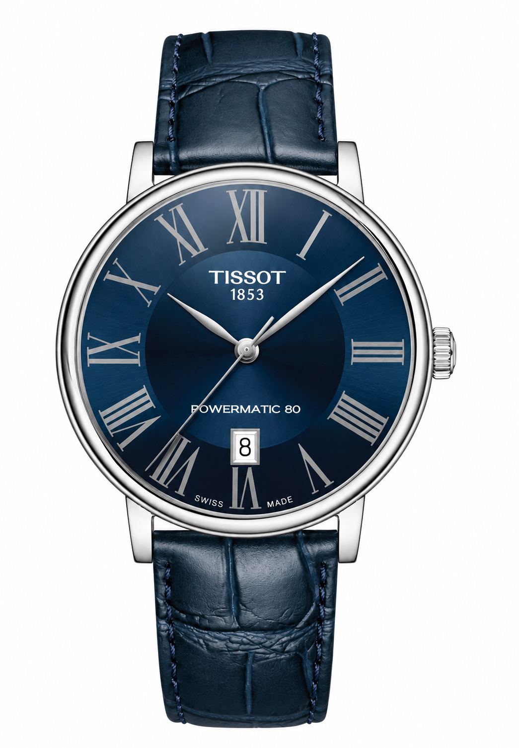 Tissot Carson Premium Powermatic 80 T122.407.16.043.00 — vue de face