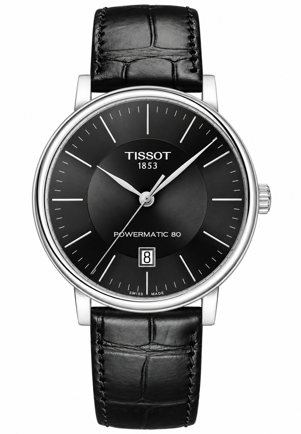 Tissot Carson Premium Powermatic 80 T122.407.16.051.00 — vue de face