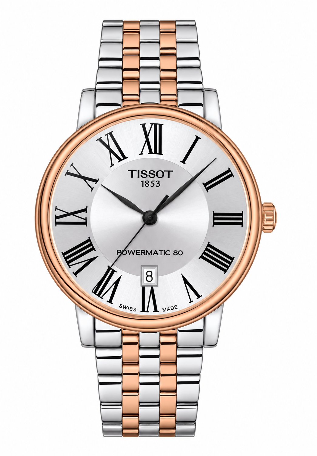 Tissot Carson Premium Powermatic 80 T122.407.22.033.00 — vue de face