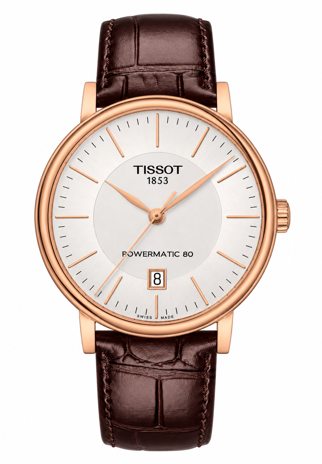 Tissot Carson Premium Powermatic 80 T122.407.36.031.00 — vue de face