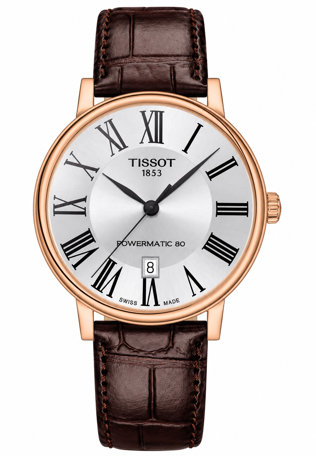 Tissot Carson Premium Powermatic 80 T122.407.36.033.00 — vue de face