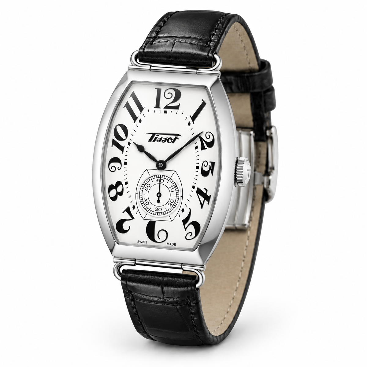 Tissot Heritage Porto Mechanical T128.505.16.012.00 — vue trois quarts