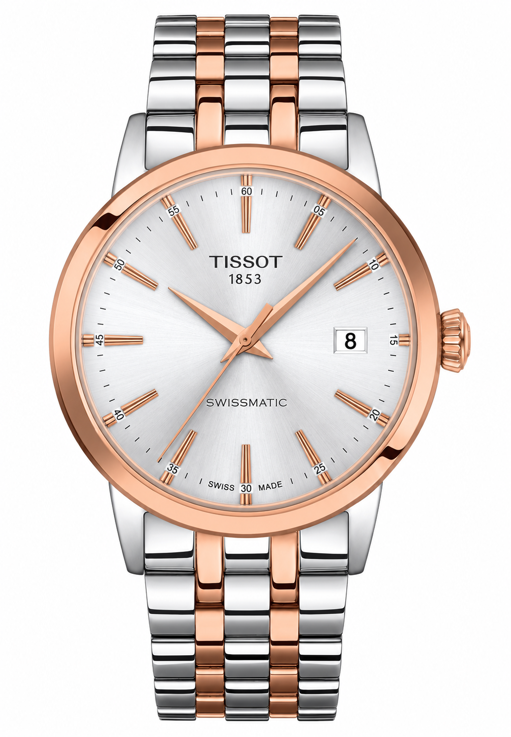 Tissot Classic Dream Swissmatic T129.407.22.031.00 — vue de face
