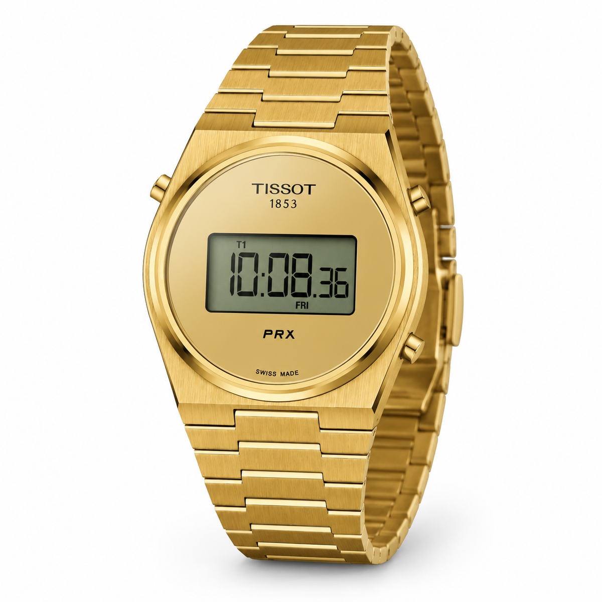 Tissot PRX Digital T137.463.33.020.00 — vue trois quarts