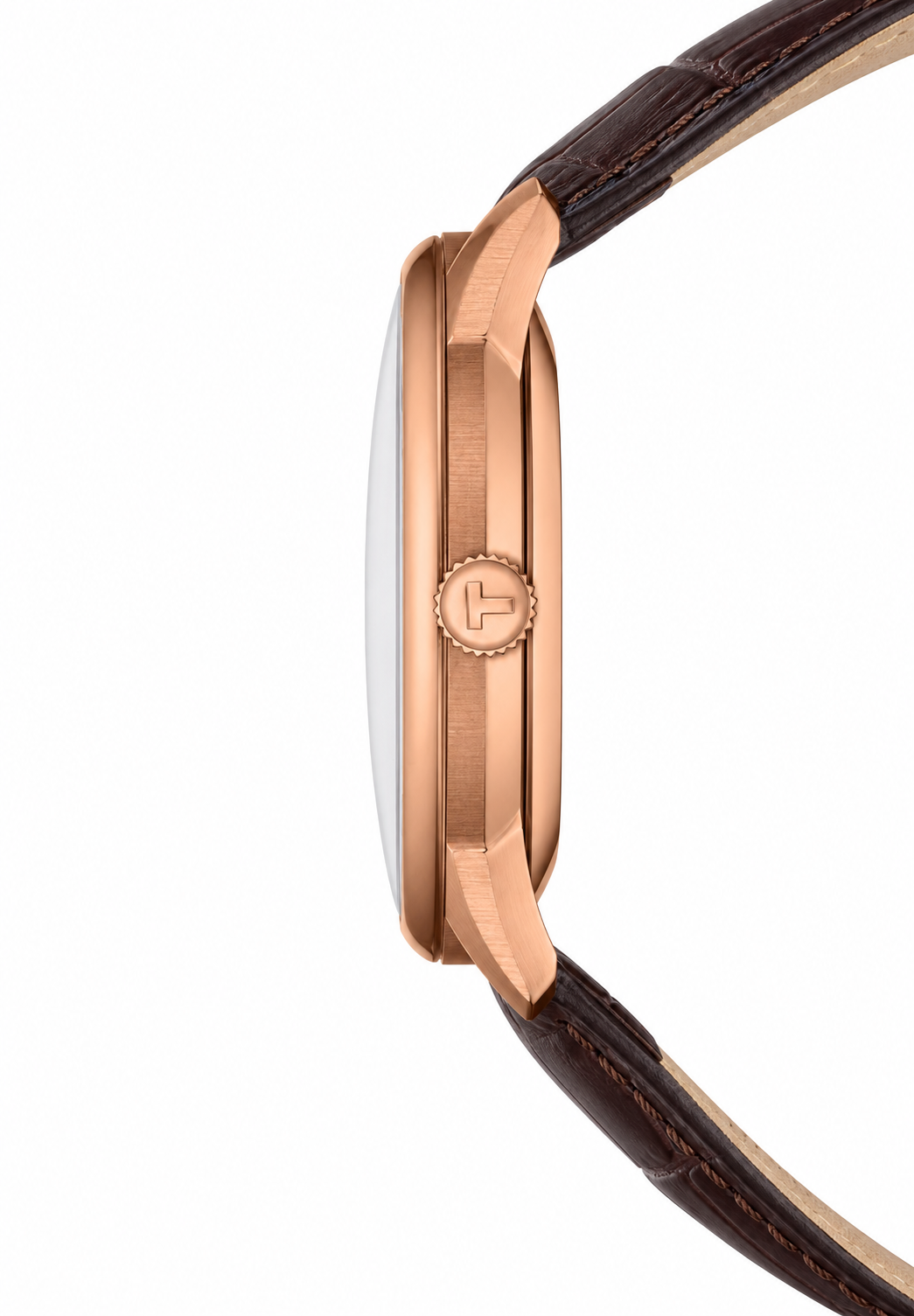 Tissot Chemin des Tourelles Powermatic 80 T139.807.36.031.00 — vue de profil