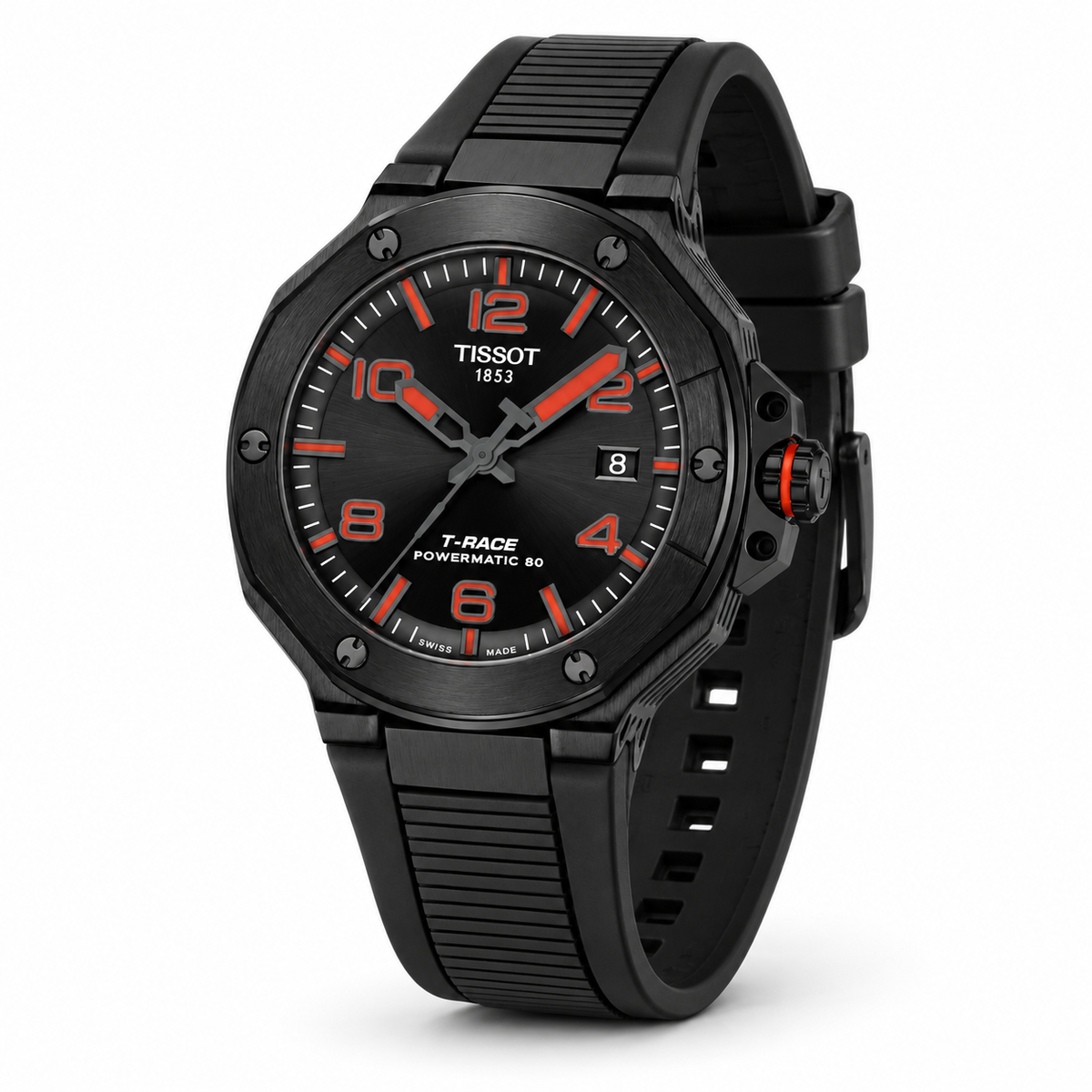 Tissot T-Race Powermatic 80 T141.807.37.057.00 — vue trois quarts